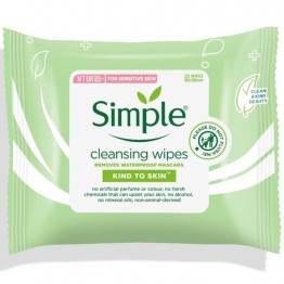 Simple Cleansing Wipes 25's